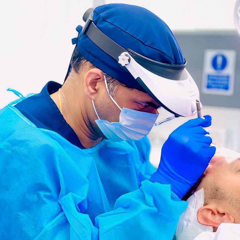 hair transplant surgeon